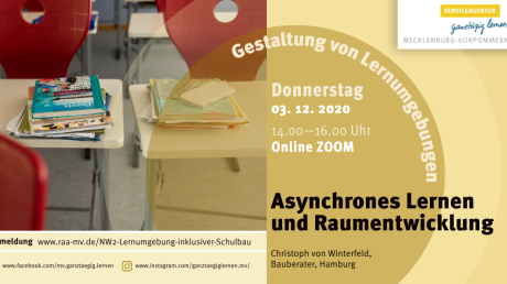 Asynchrones Lernen und Raumentwicklung – Online-Seminar
